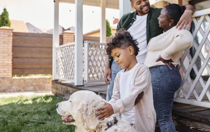 East St. Louis residents and family